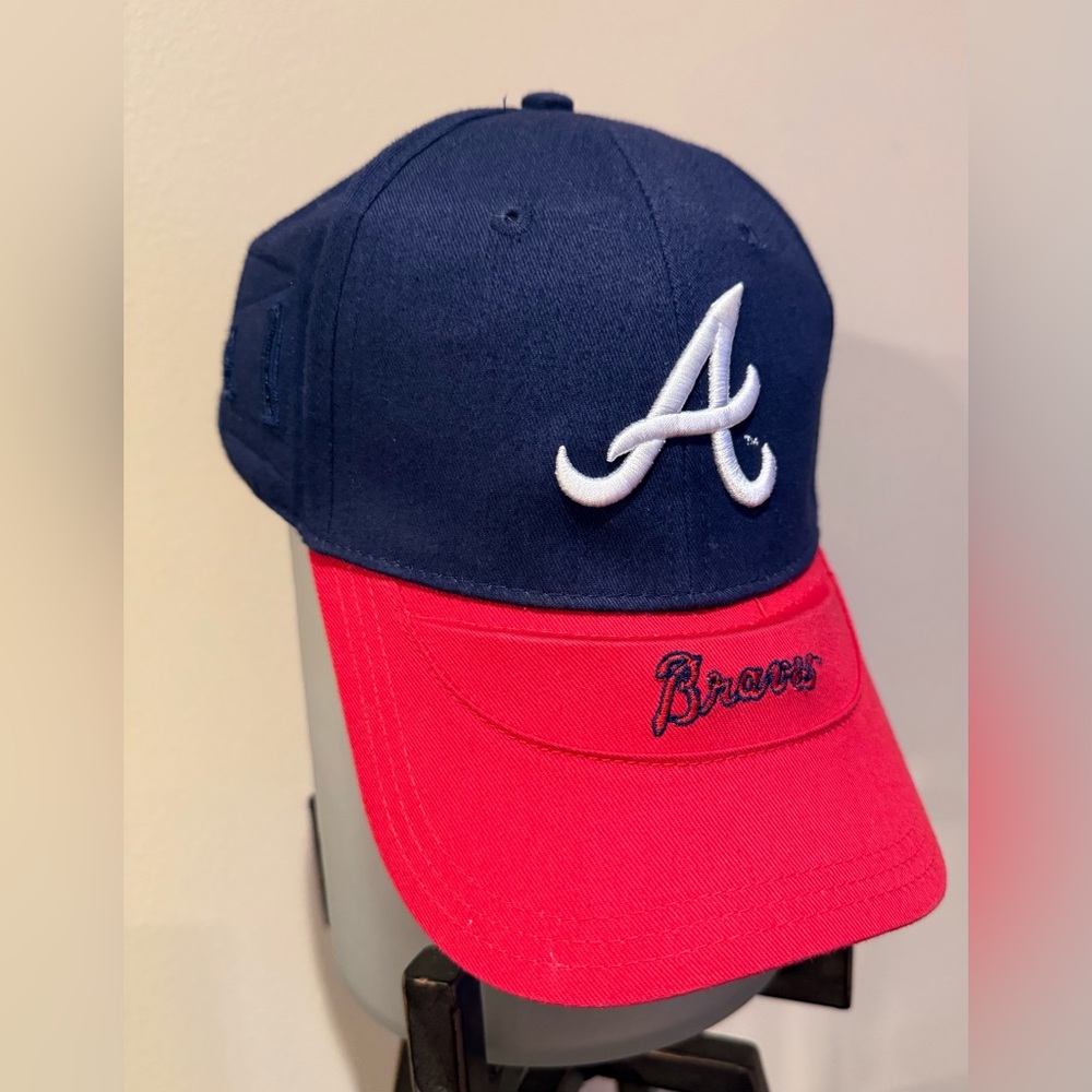 JBrem Atlanta Braves Sunglass Brim Strap Back Baseball Hat Adjustable OS